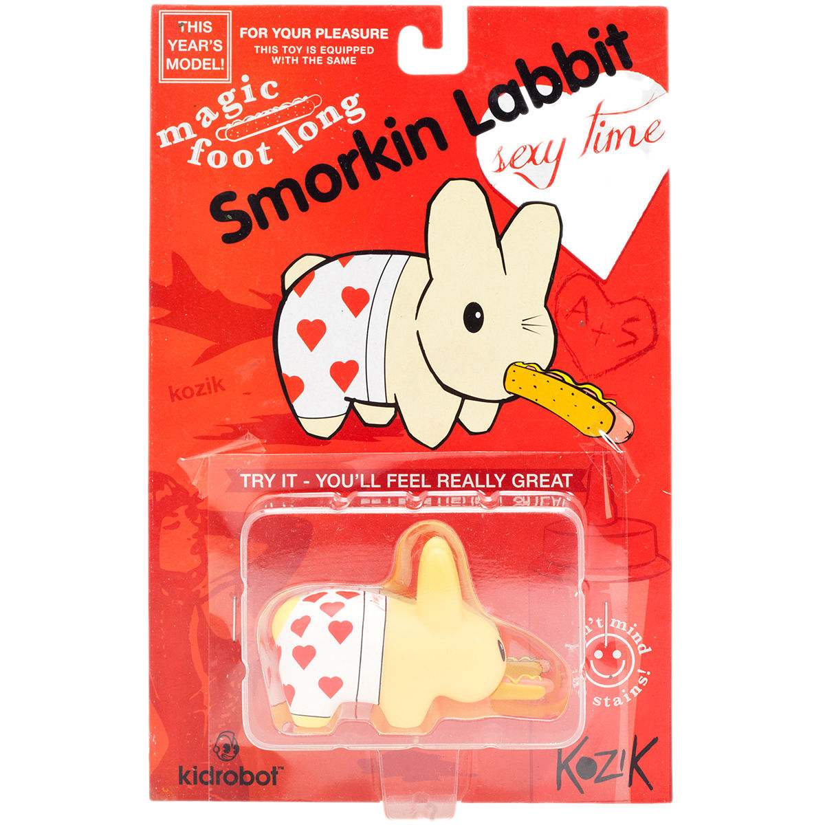 2.5" Sexy Time Smorkin' Labbit