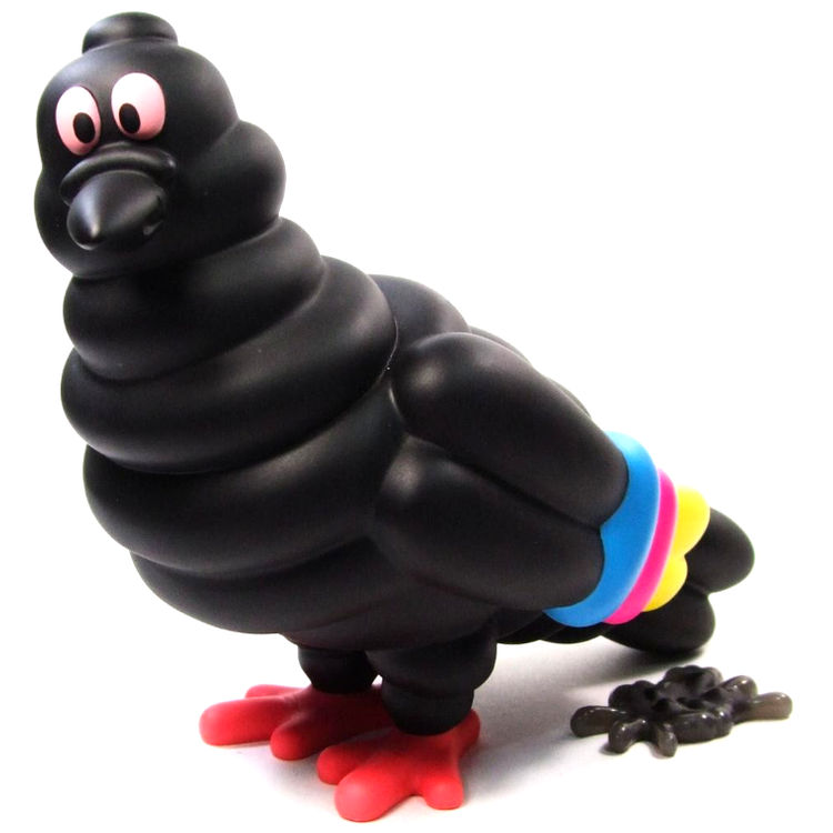 Black Staple Pigeon by Staple Design (Jeff Staple)