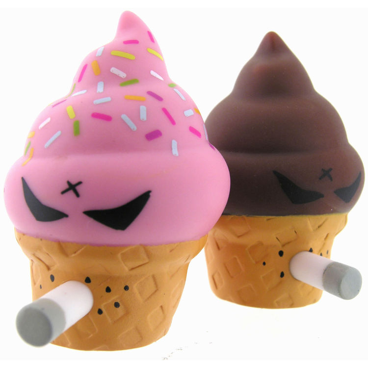 Strawberry + Chocolate Jerome by Frank Kozik