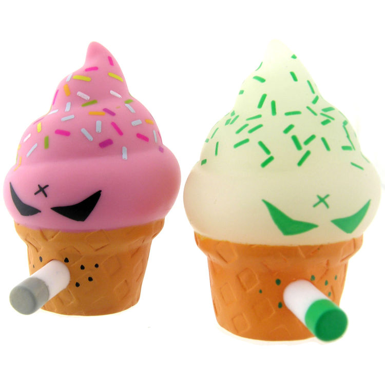 Strawberry + Glow Jerome by Frank Kozik