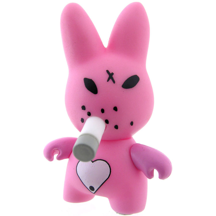 Pink Bunny by Frank Kozik