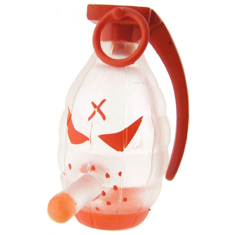 Clear Orange Sarge (Case Exclusive) by Frank Kozik