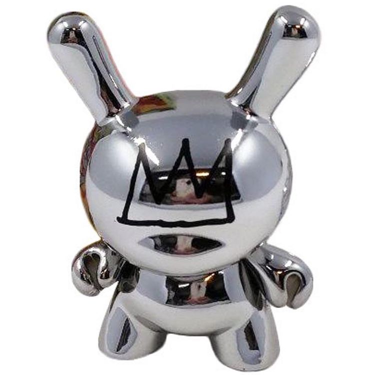 Chrome Crown by Jean-Michel Basquiat