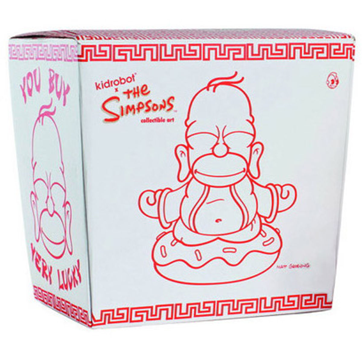 7" Gold Homer Buddha (SDCC '12) : The Simpsons