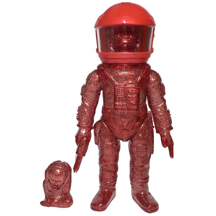 Red Glitter Future Ape by Yamakichi