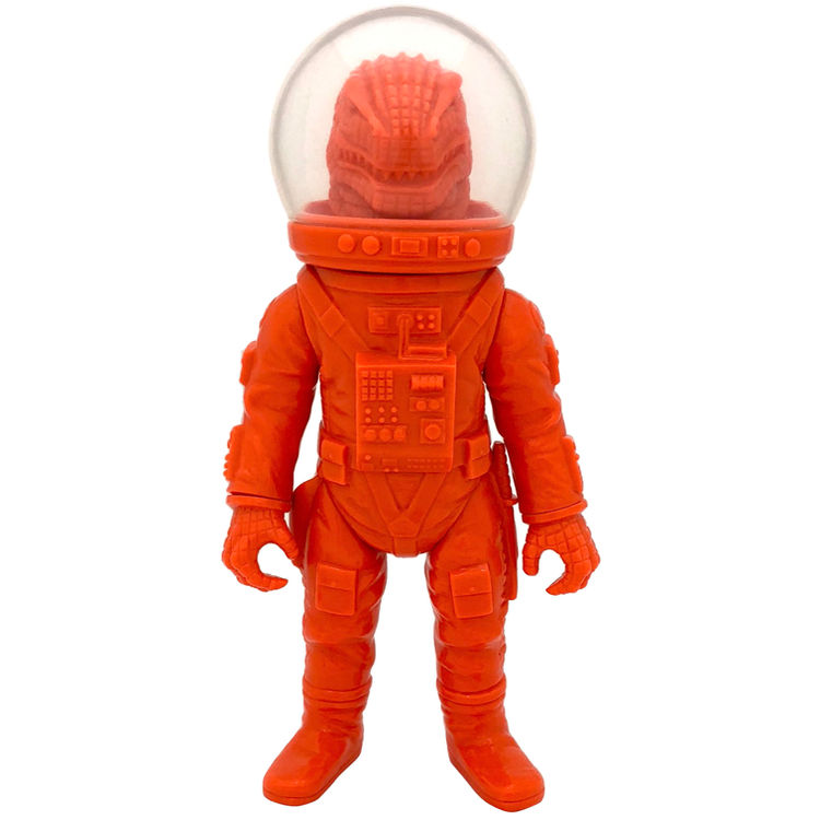 Orange Future Dinosaur Human by Mirai Ayako