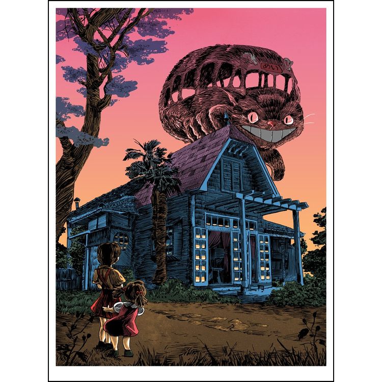 Catbus (My Neighbor Totoro) by Tim Doyle