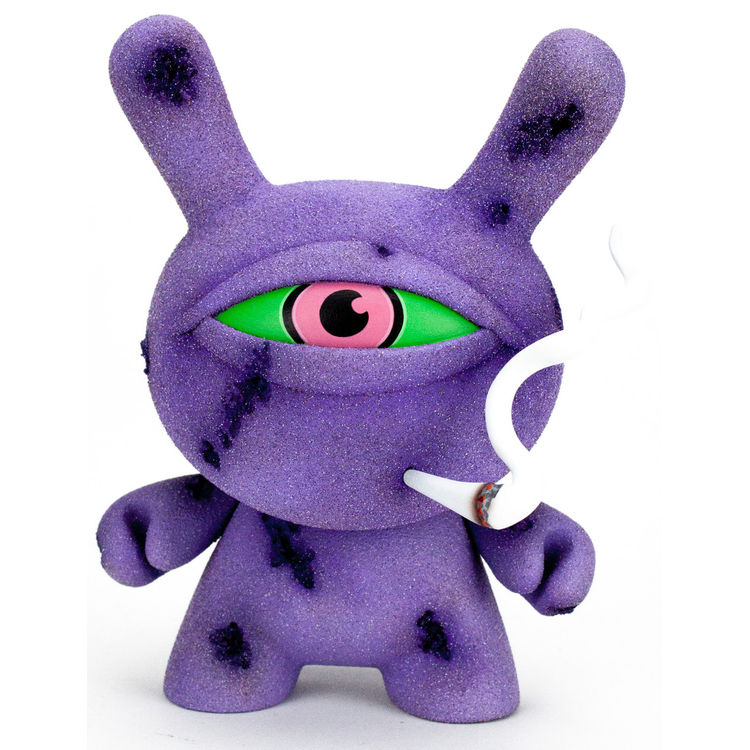 5" Purple Moonrock Dunny by Nugglife (Ian Ziobrowski)