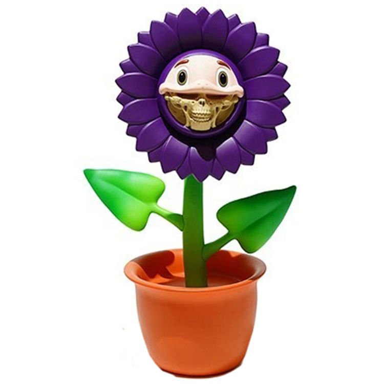 Tinky Winky Telegrinnies Sunflowers by Ron English