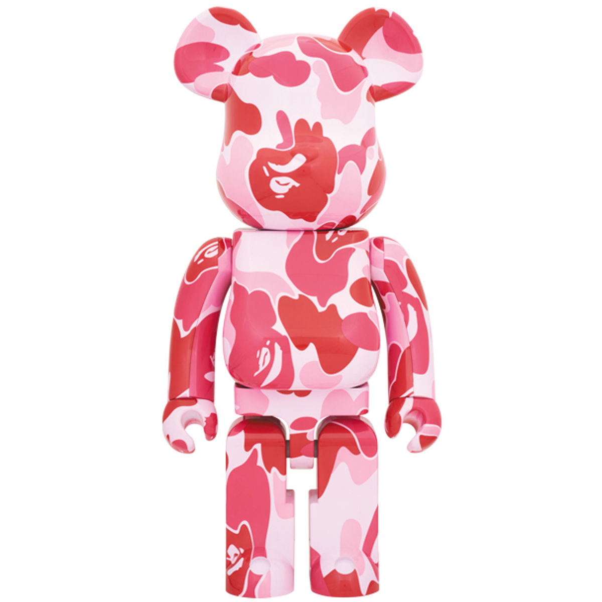1000% Pink ABC Camo Be@rbrick