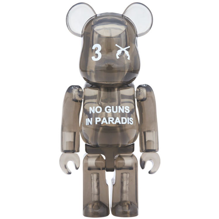 100% 3.Paradis x Roarguns Be@rbrick by 3.Paradis