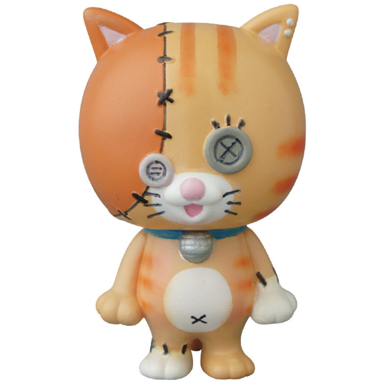Orange Dancing Button Cat by Mames