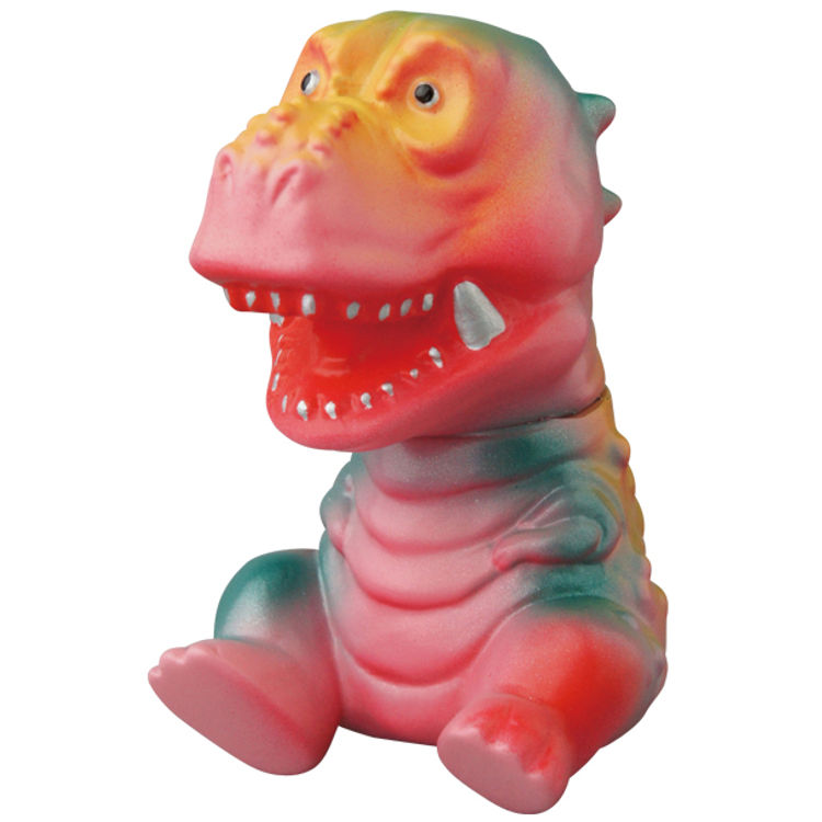 Pink & Green Dinosaur Beast by Cojica Toys (Hiramoto Kaiju)