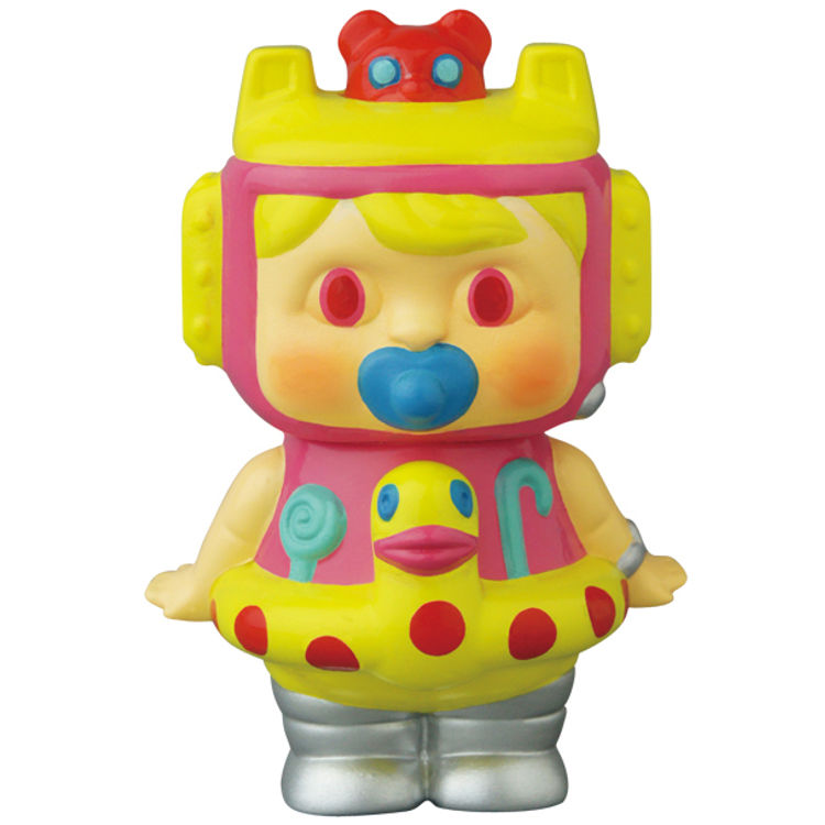 Pink & Yellow Baby Cheese by Toysbian
