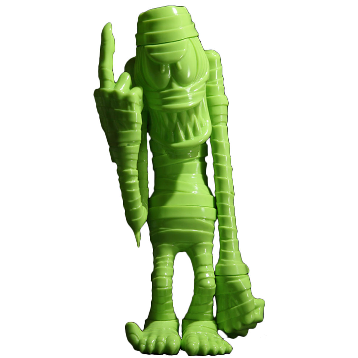 Unpainted Green Mummie Man