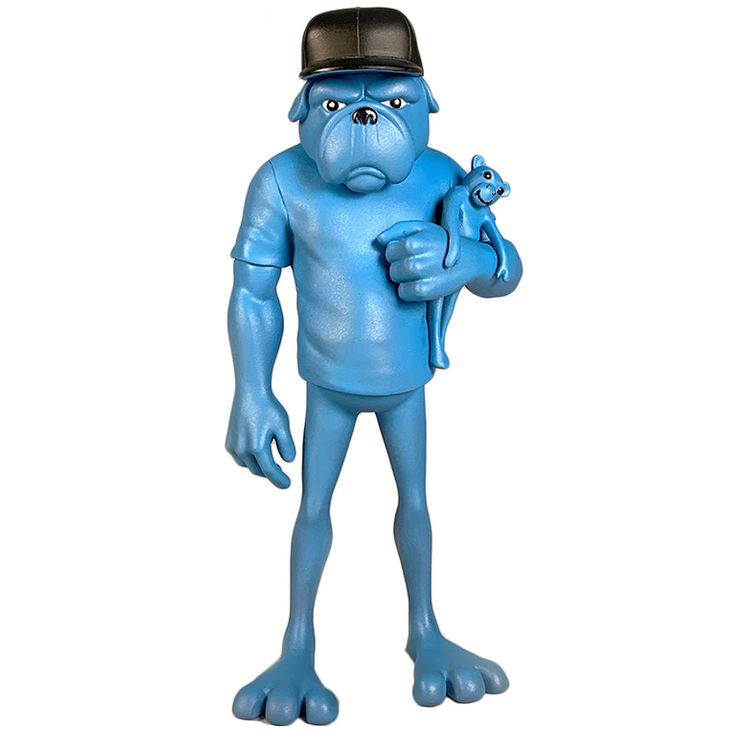 Blue Frank and Monkey (Tenacious Toys) by Steven Cartoccio