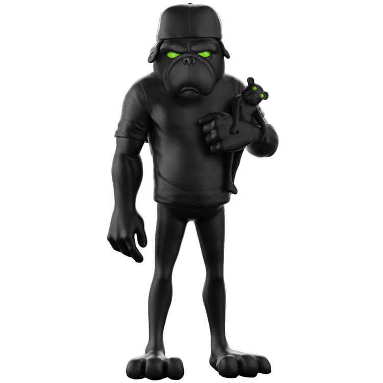 Blackout Frank and Monkey by Steven Cartoccio