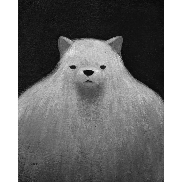 The Mountain White by Luke Chueh