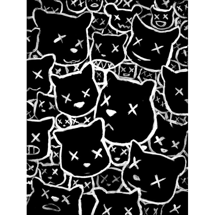 Cross Eyed - Kaws & Effect by Luke Chueh
