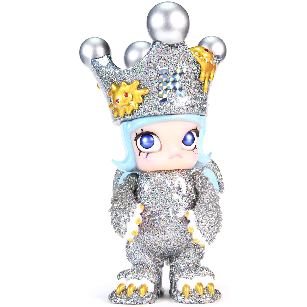 Premium Silver Erosion Molly