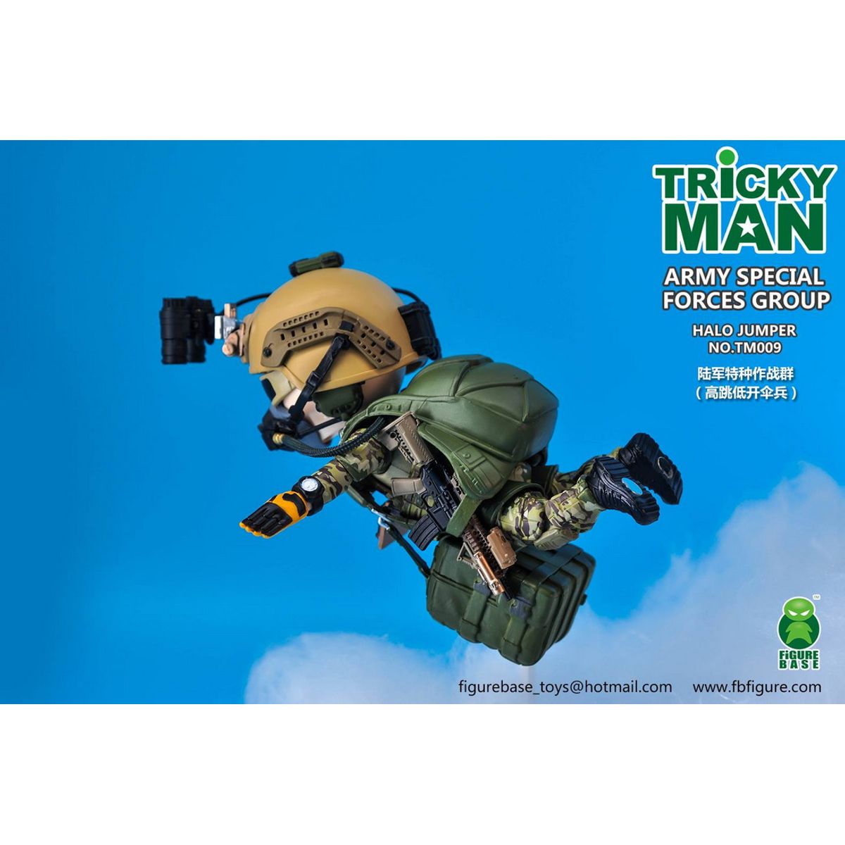 TRICKYMAN TM009 - ARMY SPECIAL FORCES GROUP HALO JUMPER