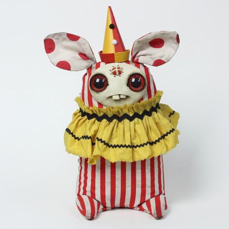 Red Bigtop Clown by Amanda Louise Spayd