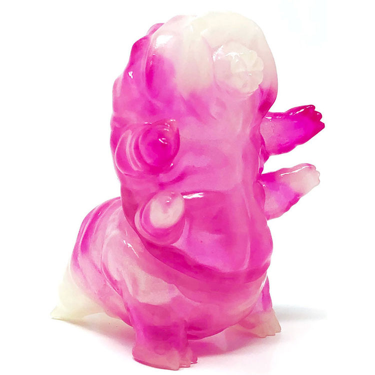 Pink Marble Tarbus the Tardigrade (Woot Bear Exclusive) by DoomCo Designs