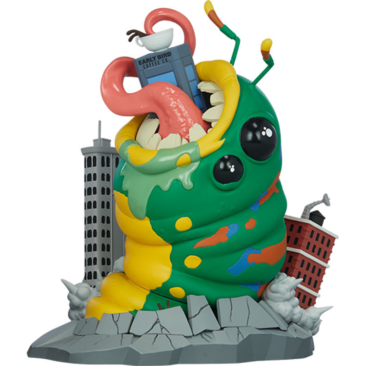 Wrath of Wormzilla! by Poopbird (Mike Groves)