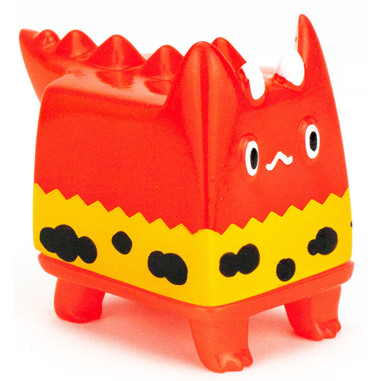 GID Red Oni-Dino cat by Rato Kim