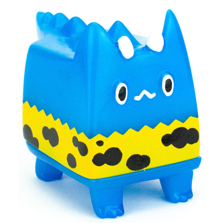 GID Blue Oni-Dino cat by Rato Kim
