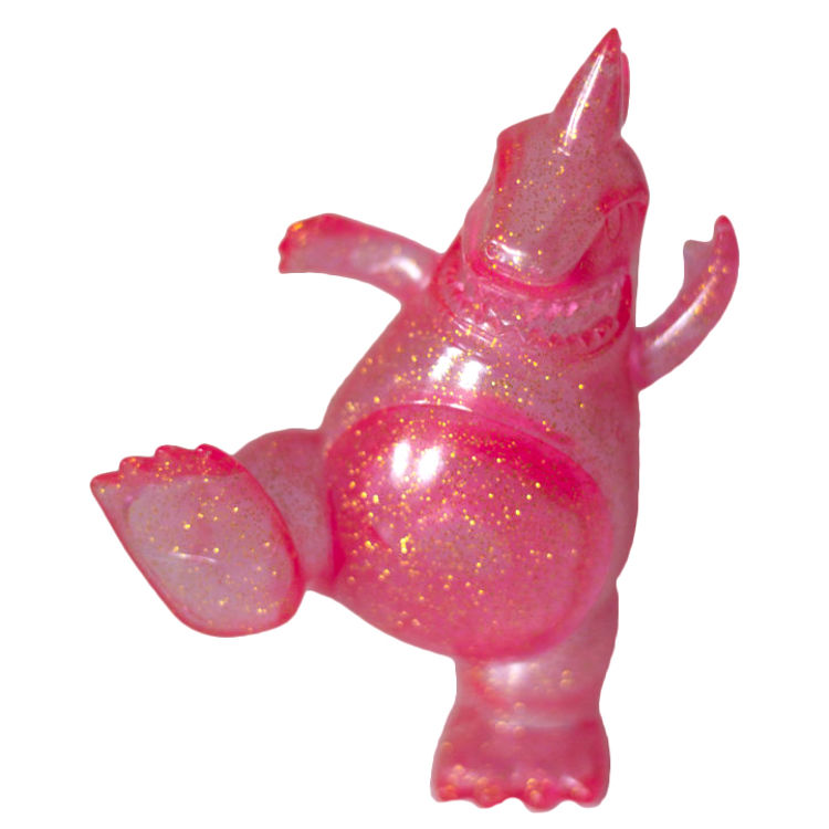Unpainted Pink Glitter TCON the Toyconosaurus (ToyCon UK '18) by The Hang Gang