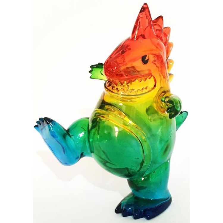 Clear Rainbow TCON the Toyconosaurus (ToyCon UK '19) by The Hang Gang