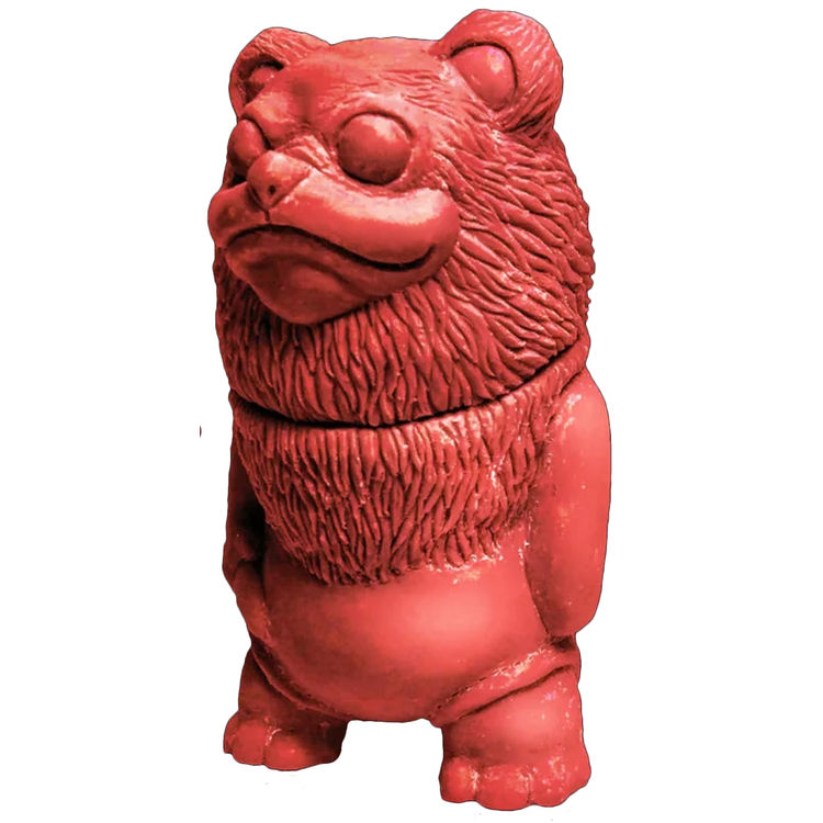 Unpainted Red Bear Guy by Tekxtoys (T Jia Ying)