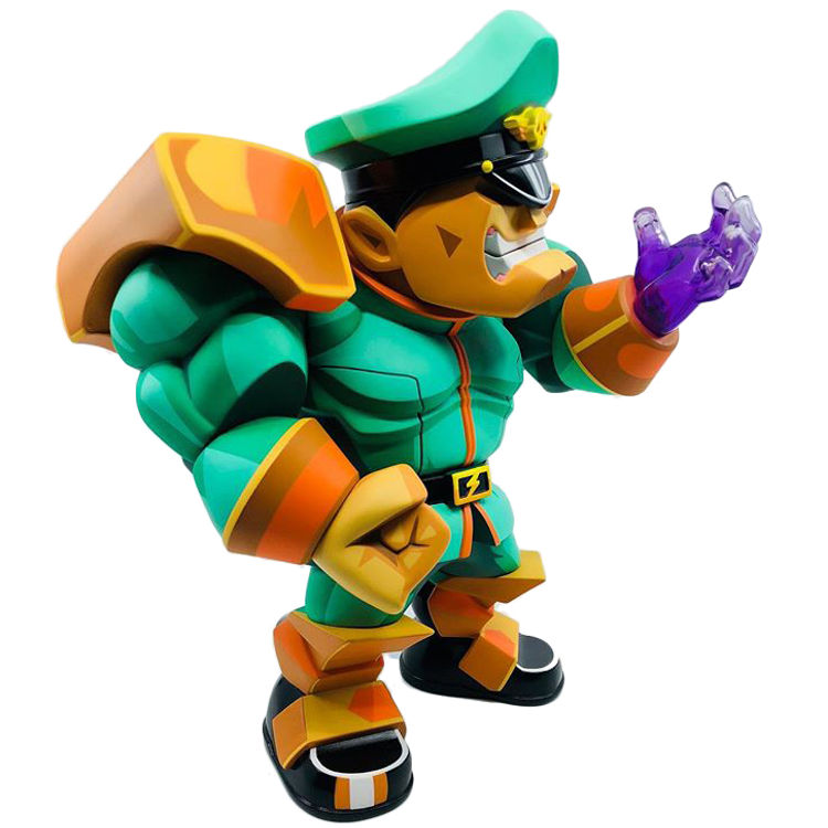 Green M.Bison : Bulkyz Street Fighter by Foon's Creations (Foon Wong)