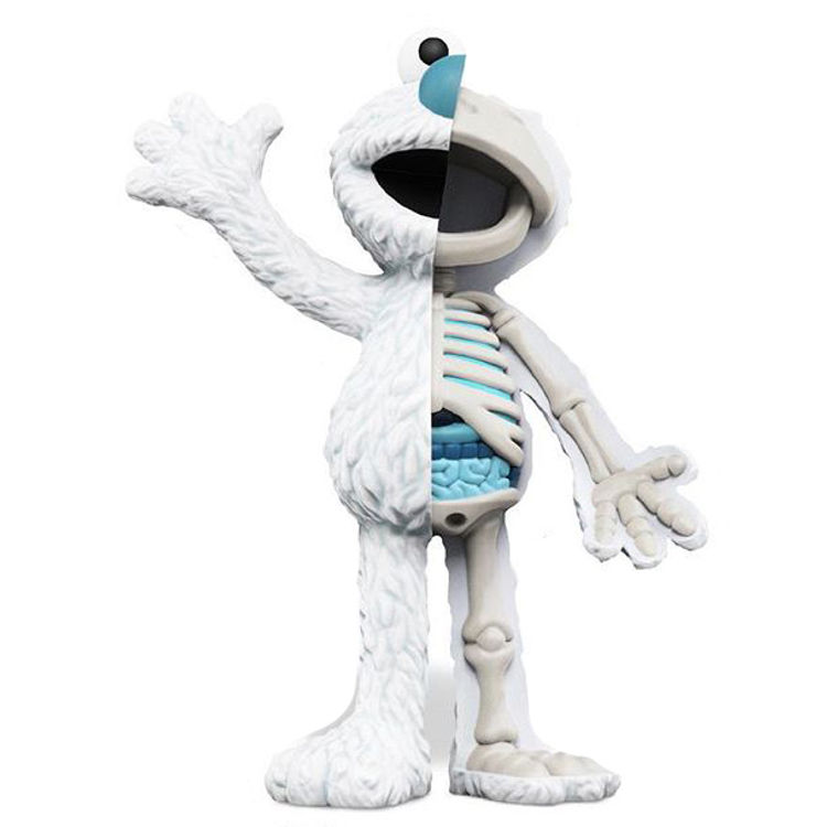 XXRay Plus Eskimo Elmo by Jason Freeny