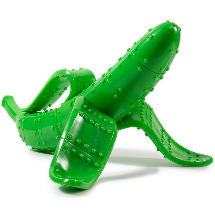 Green Mecha Banana by Frank Kozik