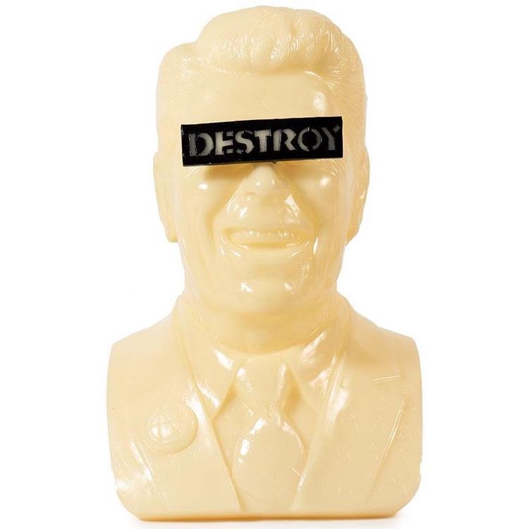 GID (Glow) Gipper Regan Bust by Frank Kozik