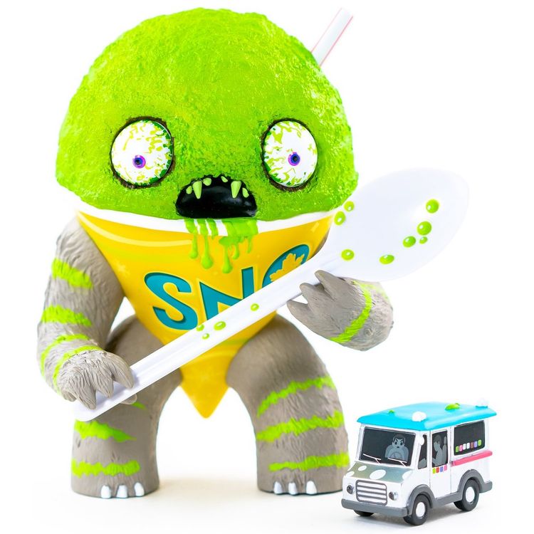 Lime Abominable Snowcone by Jason Limon