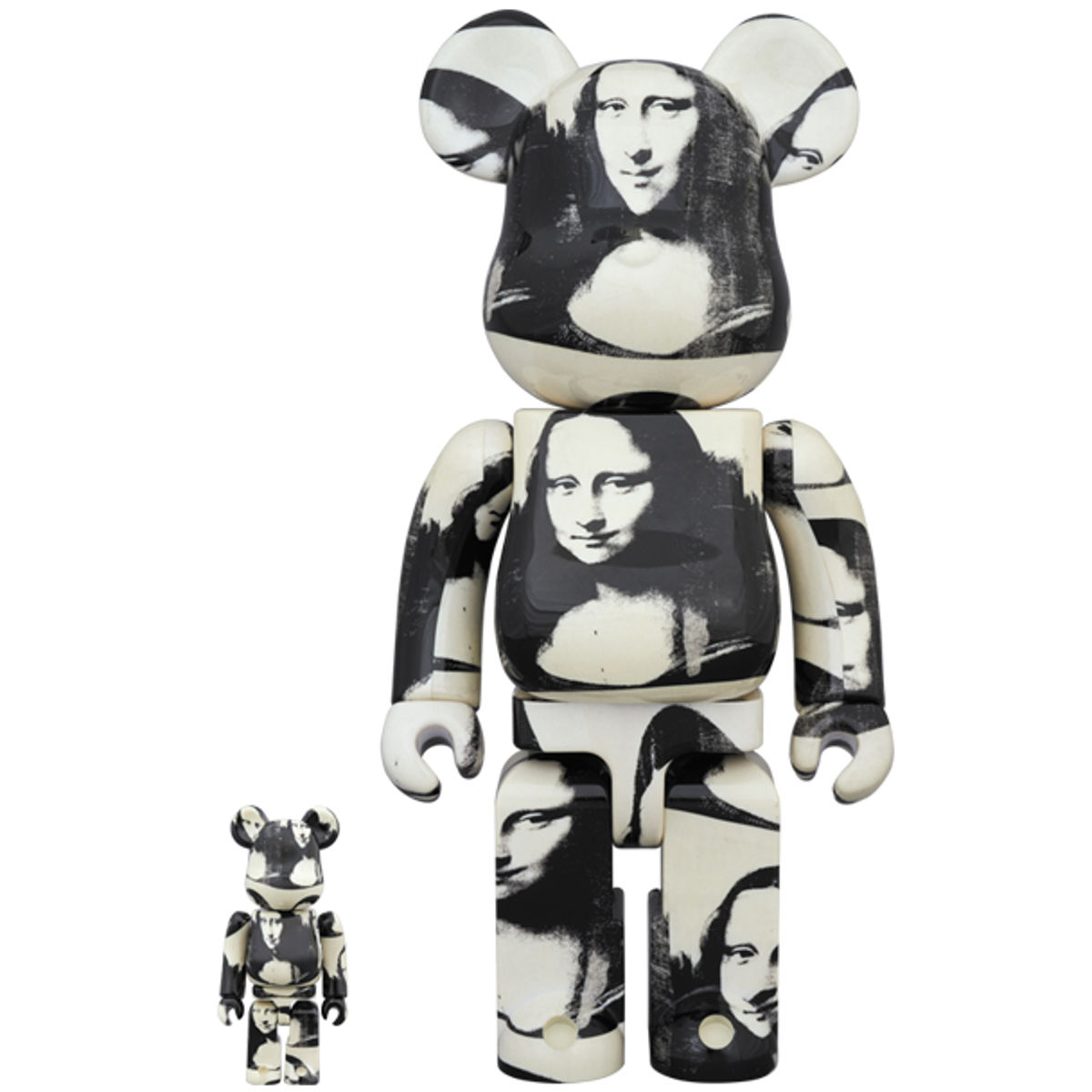 100% & 400% Double Mona Lisa Be@rbrick (Set)