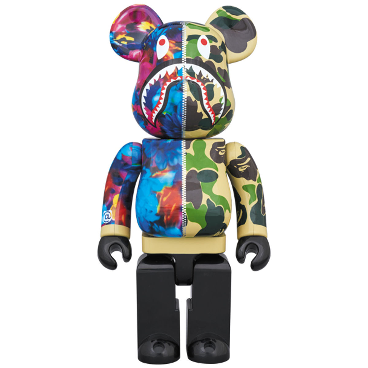 100% & 400% Green Shark Camo X Mika Ninagawa Be@rbrick (Set)
