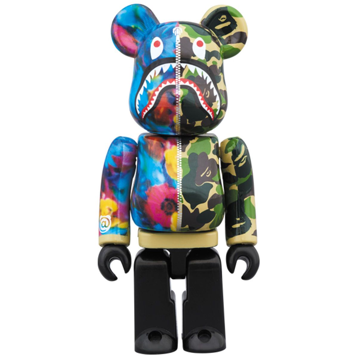 100% & 400% Green Shark Camo X Mika Ninagawa Be@rbrick (Set)