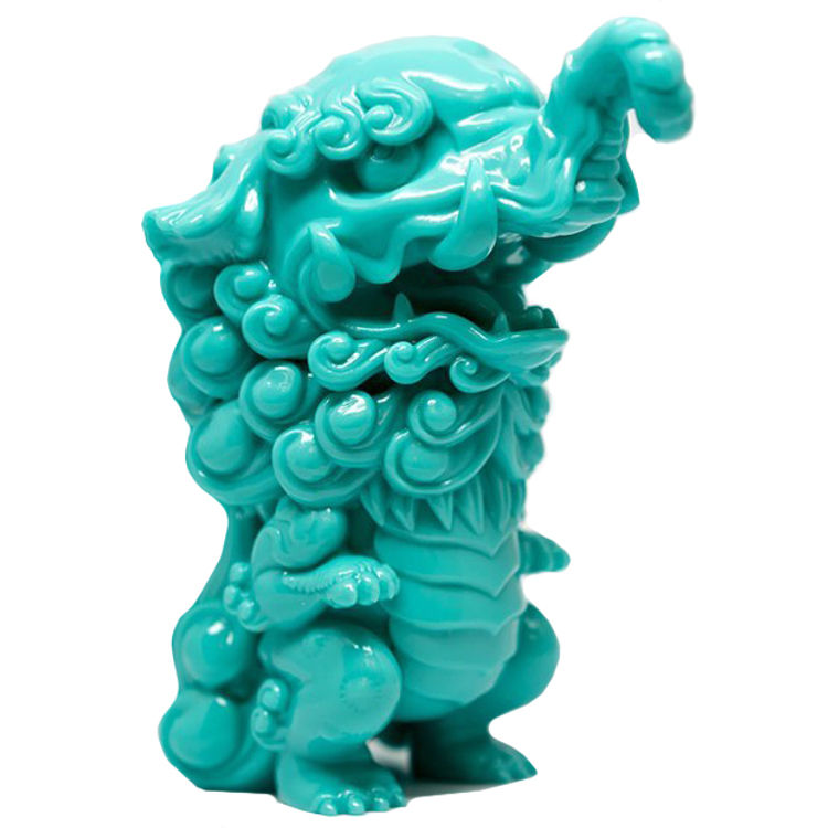 Unpainted Teal Baku (FPF '19) by Candie Bolton