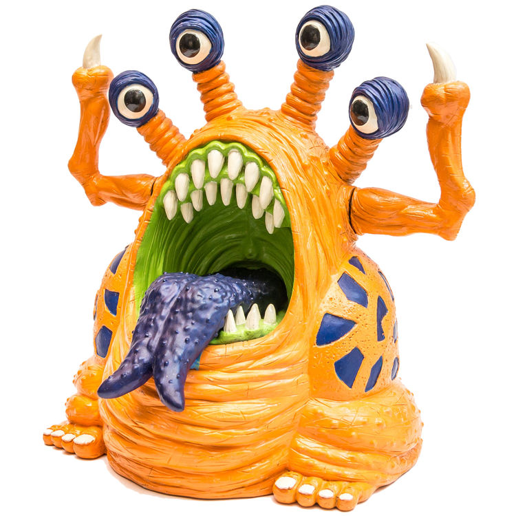 Orange Muckoid by Last Resort Toys (Bryan Fulk)