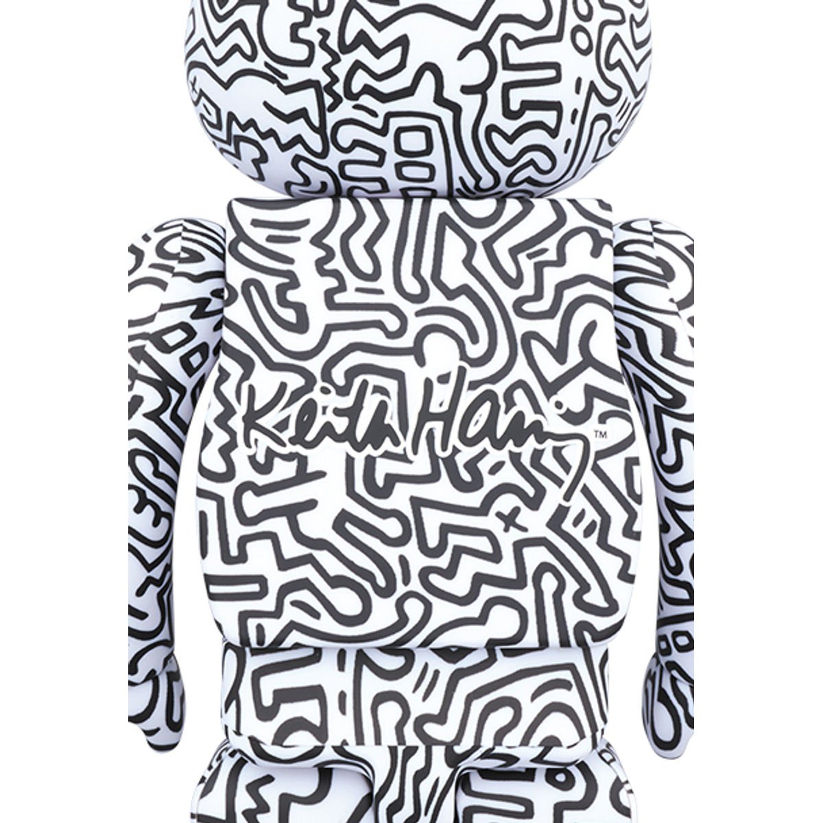 100% + 400% Keith Haring #4 Be@rbrick (Set)