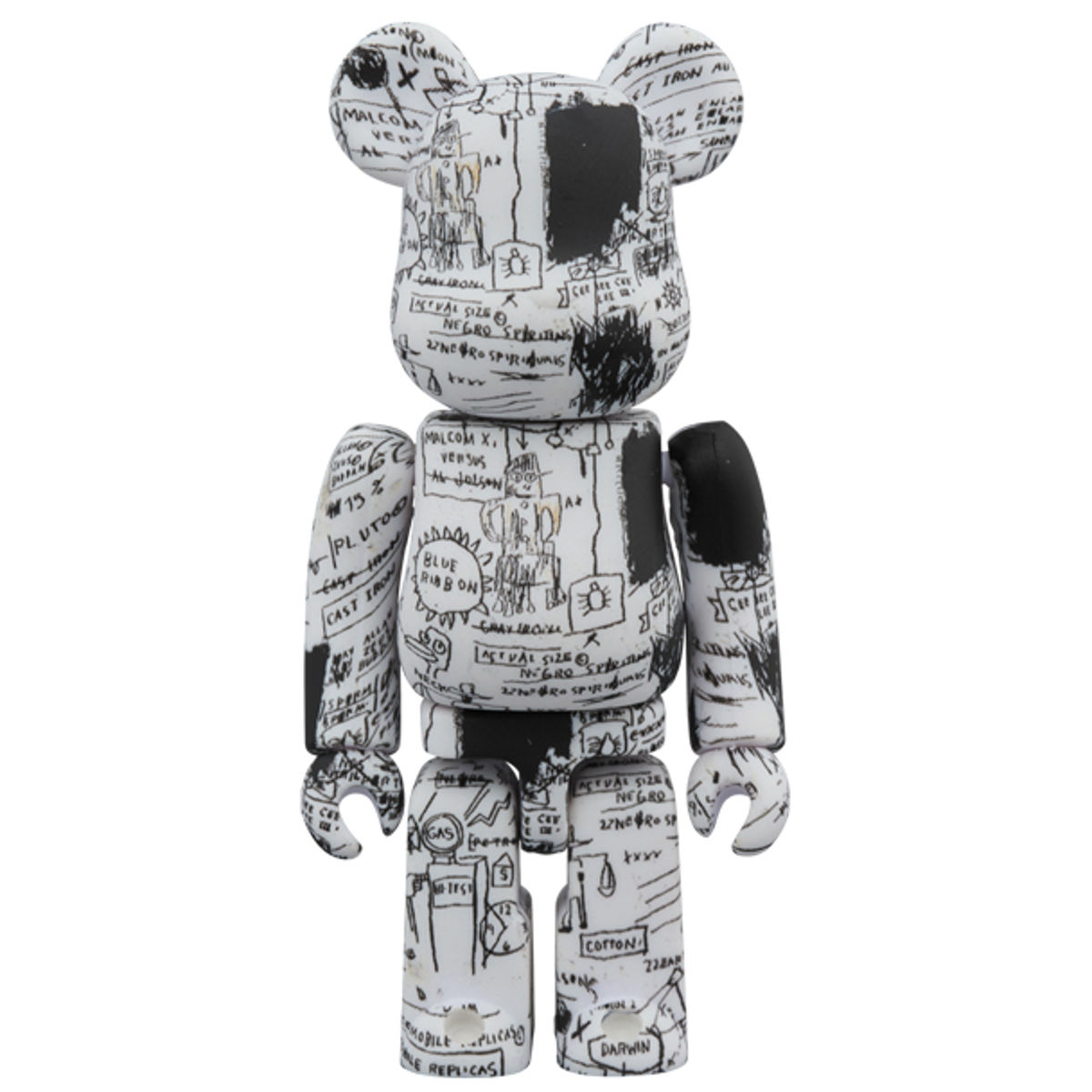 100% + 400% Jean-Michel Basquiat #3 Be@rbrick (Set)