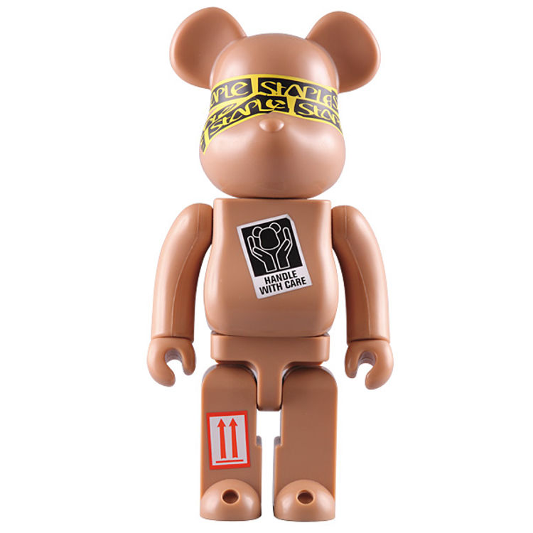 400% Staple Design Be@rbrick by Staple Design (Jeff Staple)