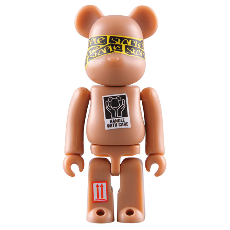 100% Staple Design Be@rbrick by Staple Design (Jeff Staple)