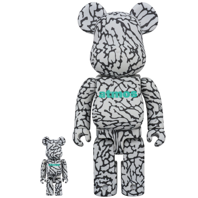 !00% + 400% Atmos Be@rbrick by Atmos