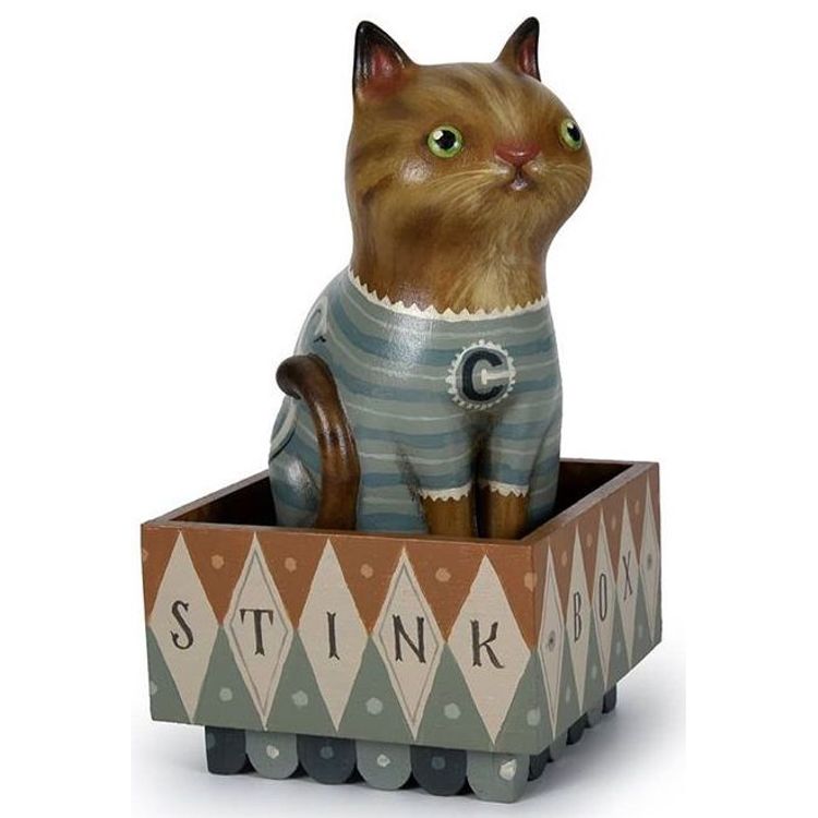Stinkbox Cat by Jason Limon
