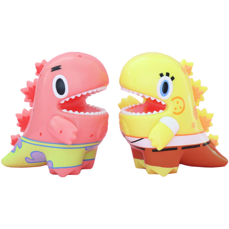 Spongebob & Patrick Little Dino (Set) by Ziqi